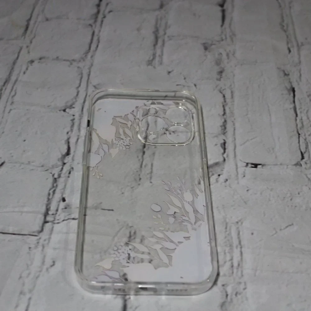 iPhone 13 Pro Clear FLORAL Phone Case 6.1